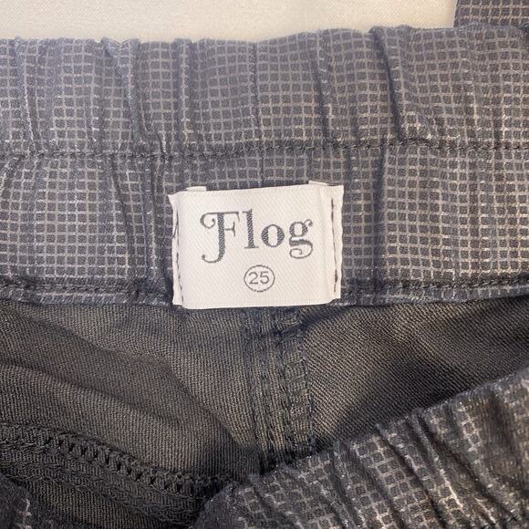 Bevy Flog Shely Black Original Pants Joggers Drawstring Stretch Women’s Size 25 - Picture 7 of 11